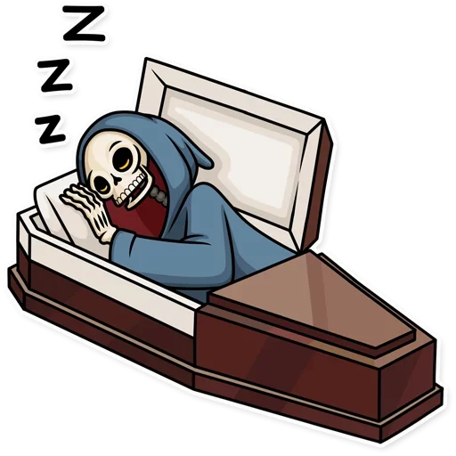 😴 Стикер «ᏴᎬͲ Ν°1» для Telegram