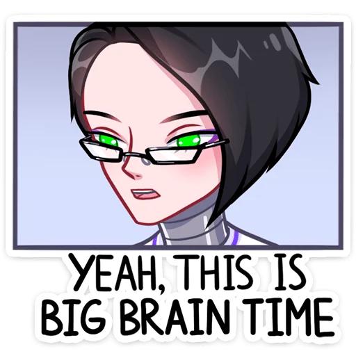 🤯 Стикер «Бета» для Telegram