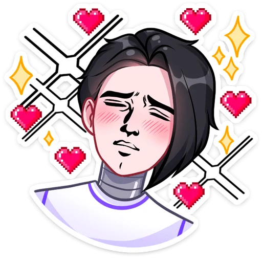 🥰 Стикер «Бета» для Telegram