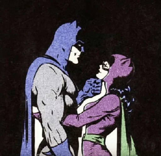 👿 Стикер «Batman Comics» для Telegram