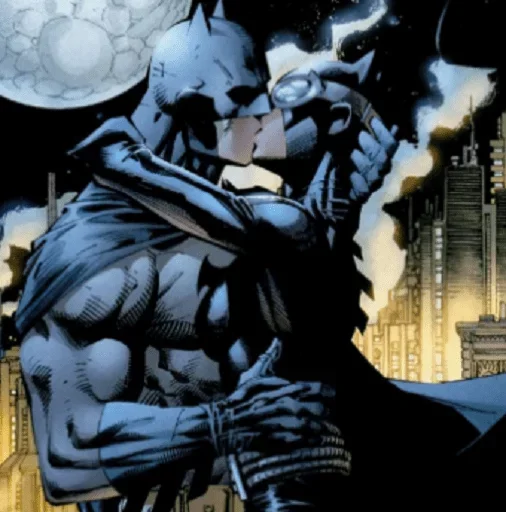 😈 Стикер «Batman Comics» для Telegram