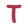 🔤 Эмодзи «Малиновый шрифт» для Telegram