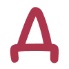 🔤 Эмодзи «Малиновый шрифт» для Telegram