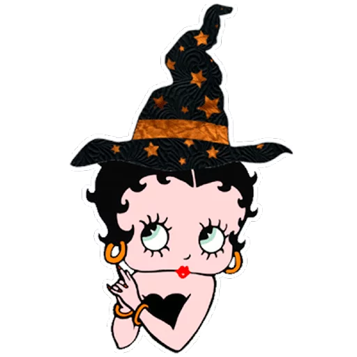 🌛 Стикер «Betty Boop» для Telegram
