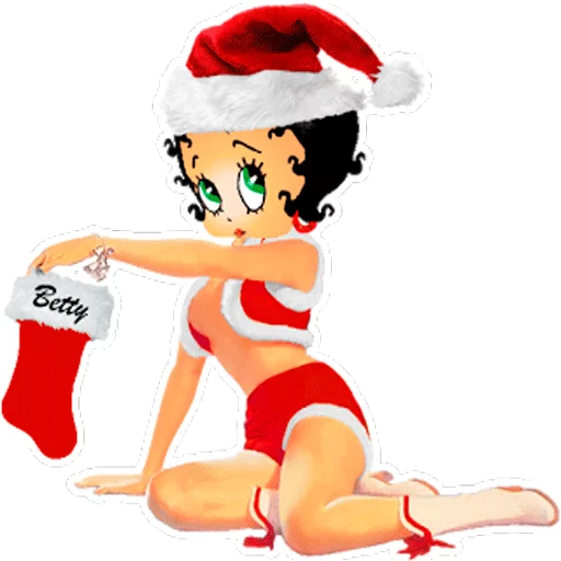 🎅 Стикер «Betty Boop» для Telegram