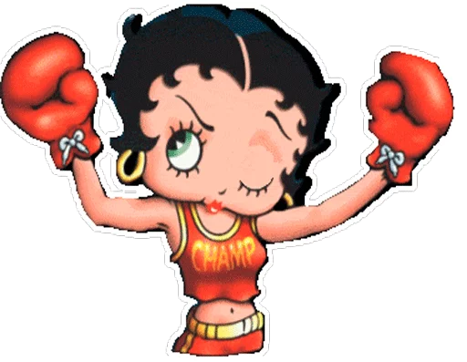 👊 Стикер «Betty Boop» для Telegram