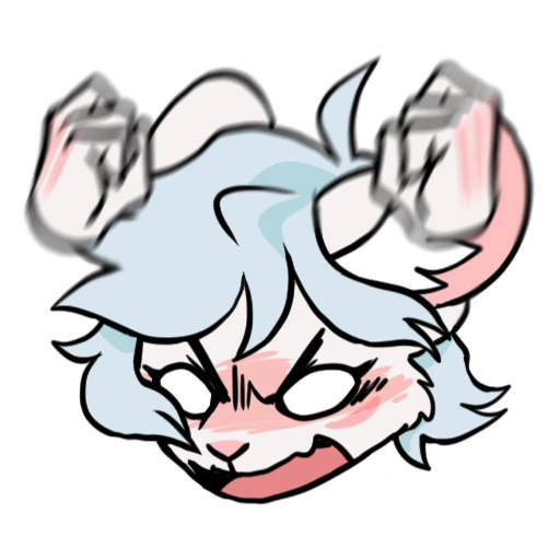 😡 Стикер «Bevel the mouse-mojis» для Telegram