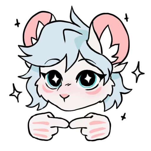🥺 Стикер «Bevel the mouse-mojis» для Telegram