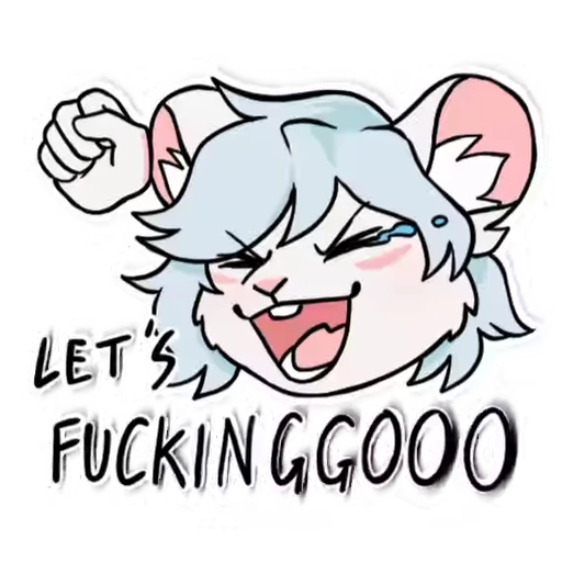 😆 Стикер «Bevel the mouse-mojis» для Telegram