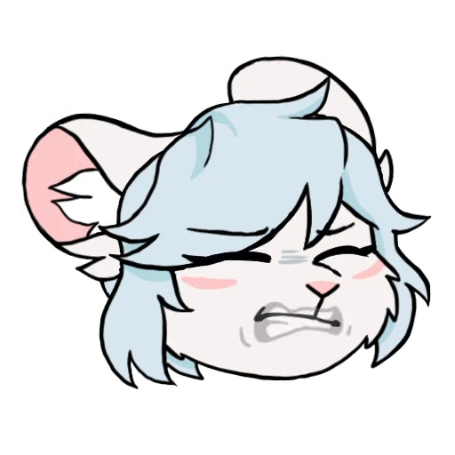 😬 Стикер «Bevel the mouse-mojis» для Telegram