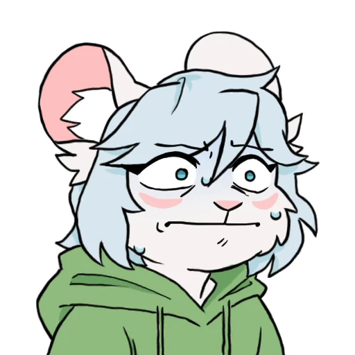 😰 Стикер «Bevel the mouse-mojis» для Telegram