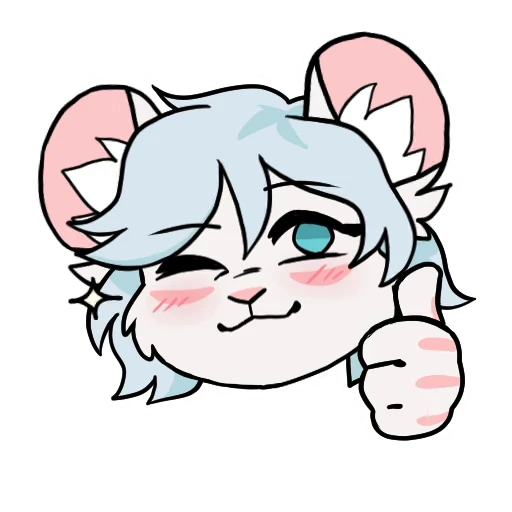 👍 Стикер «Bevel the mouse-mojis» для Telegram