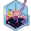 🧃 Эмодзи «Вкусная водичка» для Telegram