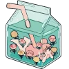 🧃 Эмодзи «Вкусная водичка» для Telegram