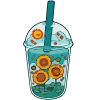 🥤 Эмодзи «Вкусная водичка» для Telegram