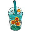 🥤 Эмодзи «Вкусная водичка» для Telegram