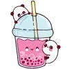 🥤 Эмодзи «Вкусная водичка» для Telegram