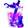 🥤 Эмодзи «Вкусная водичка» для Telegram