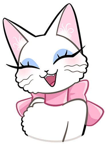 🐱 Стикер «Леди Безе без надписей» для Telegram
