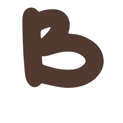 🔤 Эмодзи «Три шоколада Шрифт» для Telegram