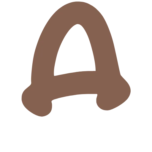 🔤 Эмодзи «Три шоколада Шрифт» для Telegram