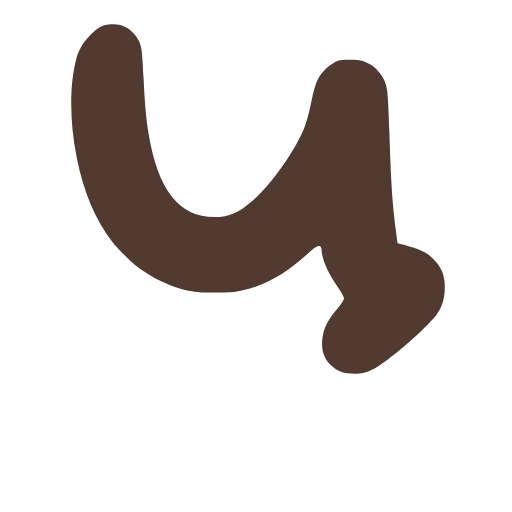 🔤 Эмодзи «Три шоколада Шрифт» для Telegram
