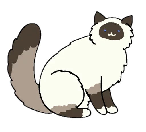 😛 Стикер «Без кота-жизнь не та» для Telegram