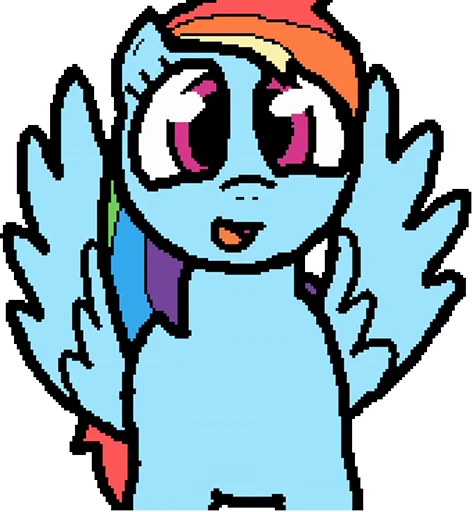 😃 Стикер «Banned from Equestria» для Telegram