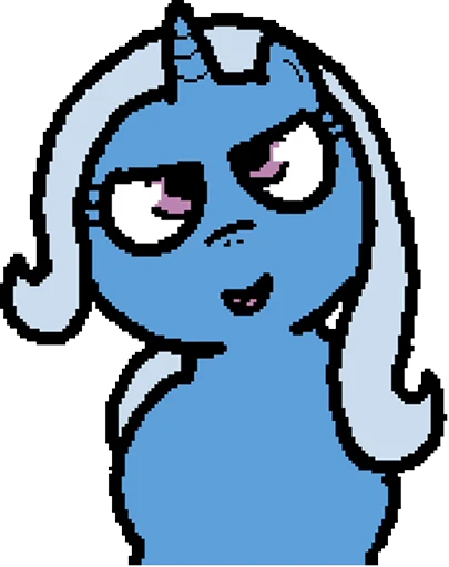 😏 Стикер «Banned from Equestria» для Telegram