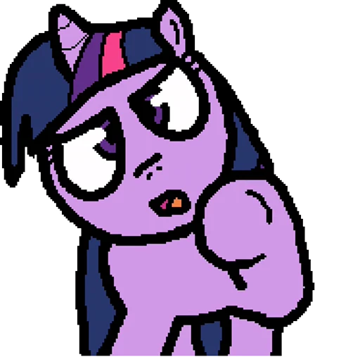 🤔 Стикер «Banned from Equestria» для Telegram