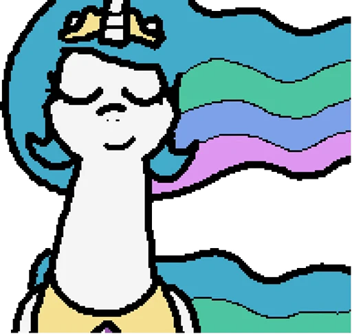 😌 Стикер «Banned from Equestria» для Telegram