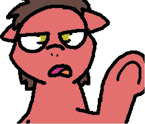 😠 Стикер «Banned from Equestria» для Telegram