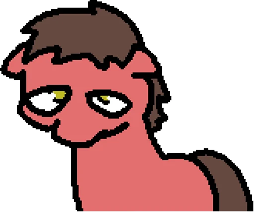 😒 Стикер «Banned from Equestria» для Telegram