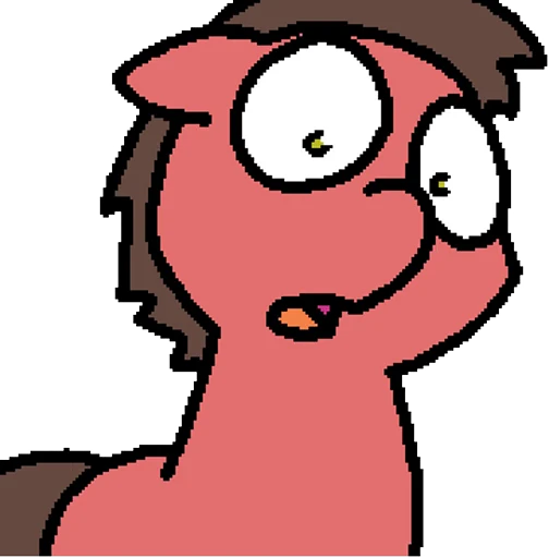 😦 Стикер «Banned from Equestria» для Telegram