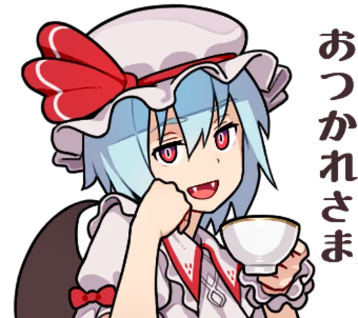 🤗 Стикер «Touhou» для Telegram