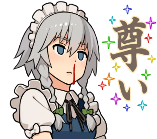 😳 Стикер «Touhou» для Telegram
