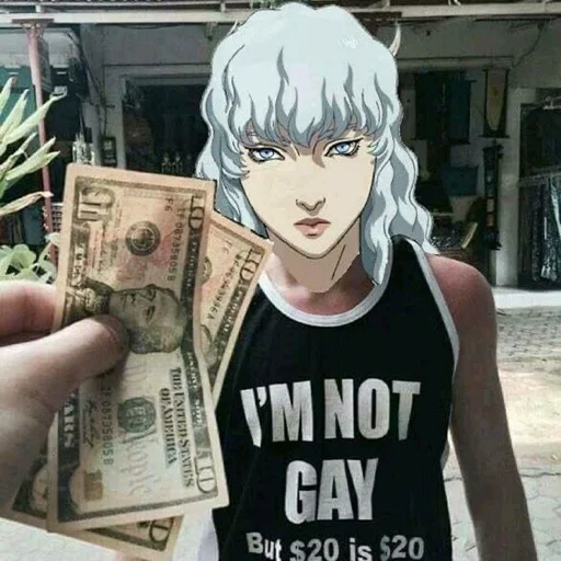 🤑 Стикер «Griffith» для Telegram