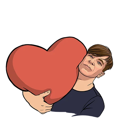 ❤️ Стикер «Би-2 / band» для Telegram