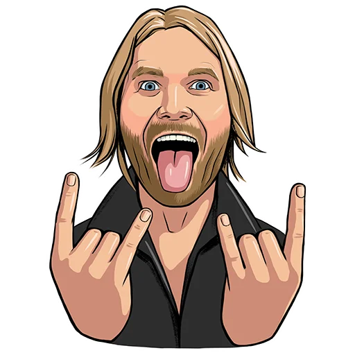 🤟 Стикер «Би-2 / band» для Telegram