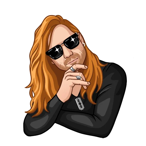 😎 Стикер «Би-2 / band» для Telegram
