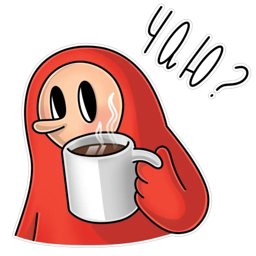 ☕️ Стикер «Биба и Боба» для Telegram