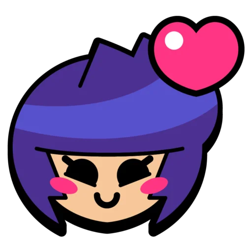❤️ Стикер «Bibi Pins» для Telegram