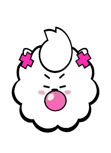 😶 Стикер «Bibi Pins» для Telegram