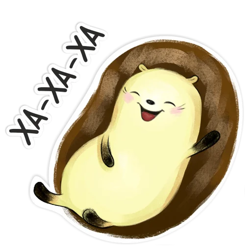 😂 Стикер «Библио Еж» для Telegram
