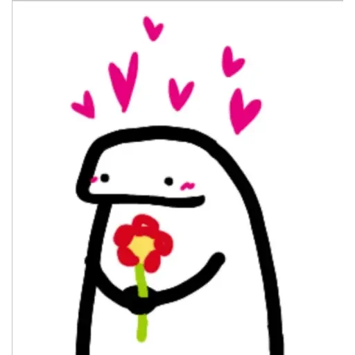 ☁️ Стикер «˳ׄ ﹗flork» для Telegram