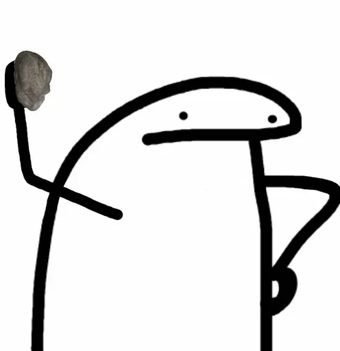 ☁️ Стикер «˳ׄ ﹗flork» для Telegram