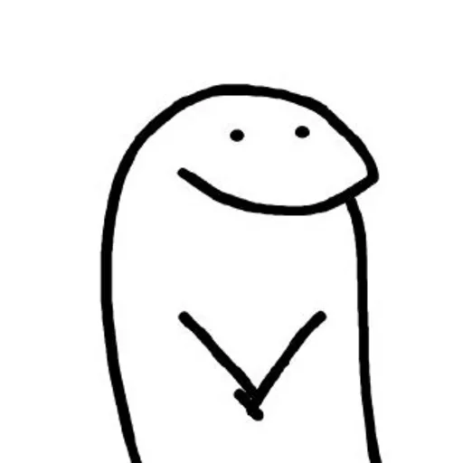 ☁️ Стикер «˳ׄ ﹗flork» для Telegram