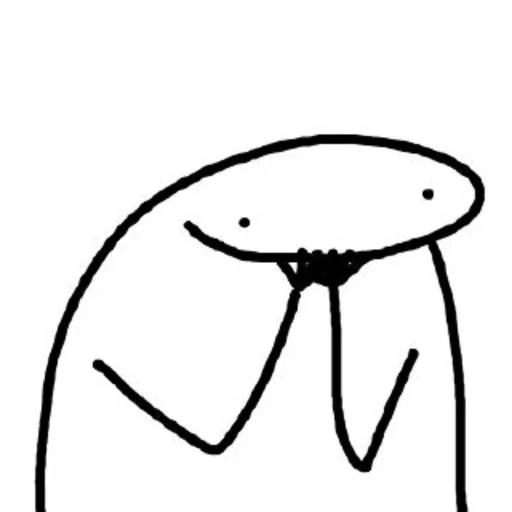 ☁️ Стикер «˳ׄ ﹗flork» для Telegram