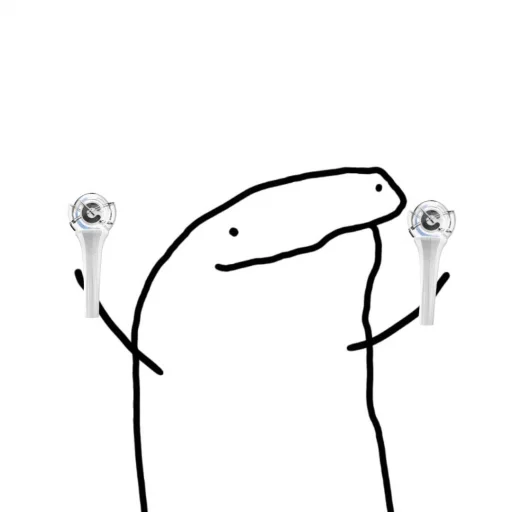 ☁️ Стикер «˳ׄ ﹗flork» для Telegram