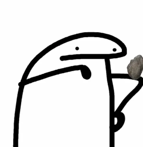 ☁️ Стикер «˳ׄ ﹗flork» для Telegram